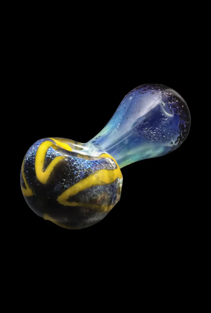 3-inch Glass Multi-Color Dots Hand Pipe