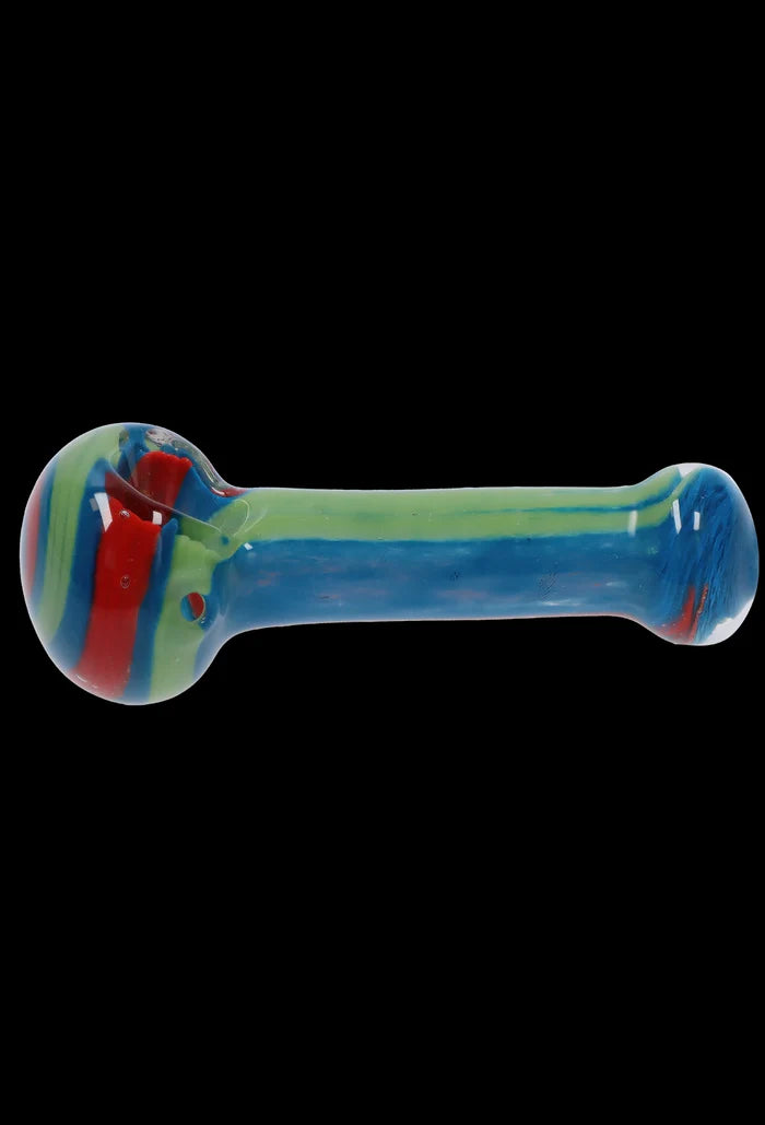 3-inch Glass Multi-Color Dots Hand Pipe